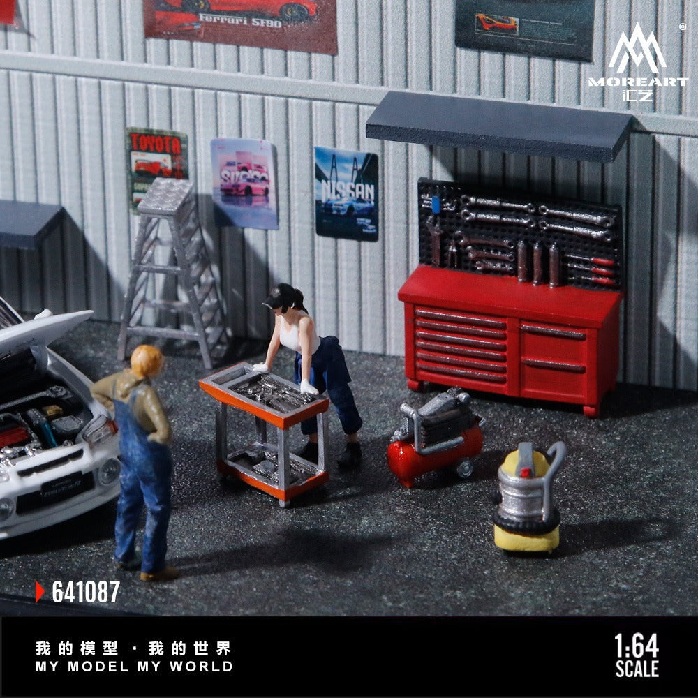 (Pre-Order)(MO641087) Maintenance Tools Set A Model - Plastic Simulation Scene Accessories