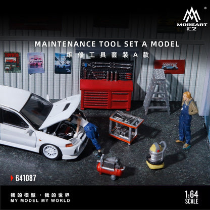 (Pre-Order)(MO641087) Maintenance Tools Set A Model - Plastic Simulation Scene Accessories