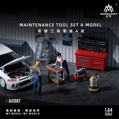 (Pre-Order)(MO641087) Maintenance Tools Set A Model - Plastic Simulation Scene Accessories