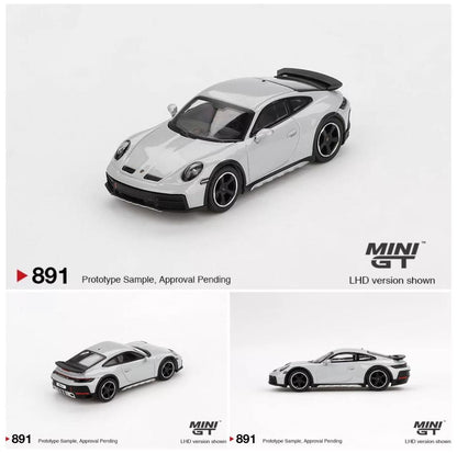 (MGT00891-BL) - Porsche 911 Dakar Ice Grey Metallic - Blister Variant