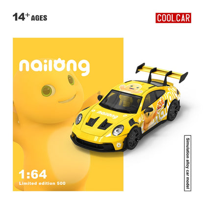 (Pre-Order) Cool Car - Porsche 992 GT3 RS (Milk Dragon Version)