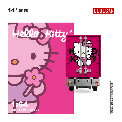 (Pre-Order)(CC644027) Scania Container Truck - Hello Kitty