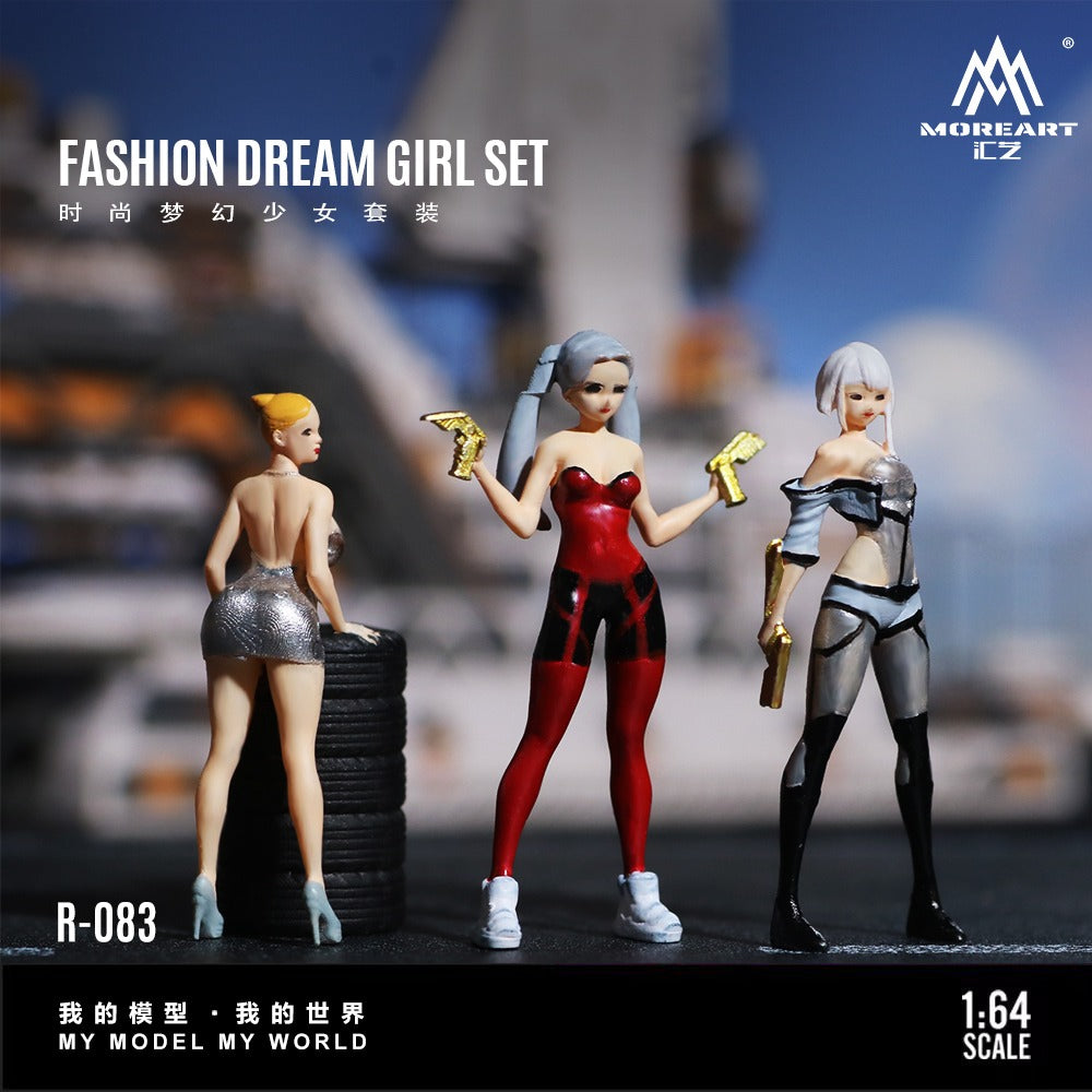 (Pre-Order)(MO223083) Fashion Fantasy Girl Set (Resin)