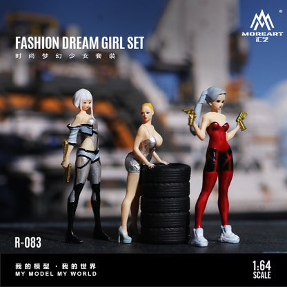 (Pre-Order)(MO223083) Fashion Fantasy Girl Set (Resin)