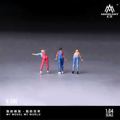 (Pre-Order)(MO223086) Car Wash Sisters Doll Set (Resin)