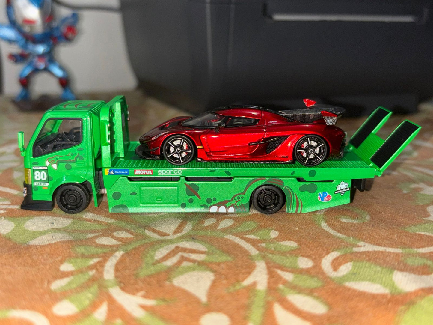(MegaGear) Custom Hauler - Green Dino (Rexy)