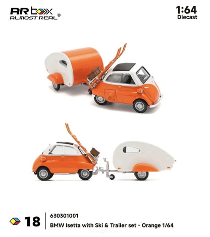 (630301001) BMW isetta with Trailer