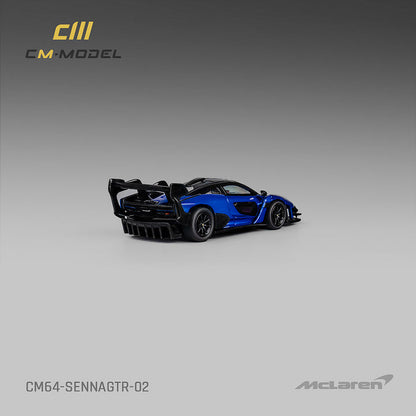 (CM64-SennaGTR-02) Mclaren Senna GTR (Blue)