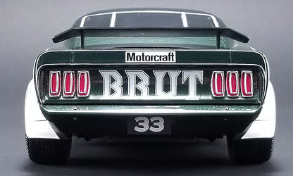 (RAR18002) 1:18 - #33 Brut 1969 Ford Boss 302 Trans Am Mustang (RESIN)