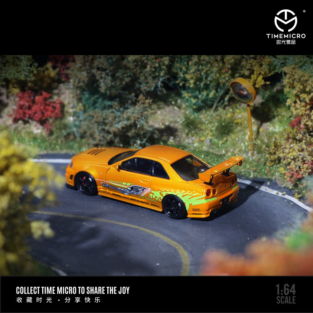 (TM643435 & TM643436) Nissan Skyline GTR34