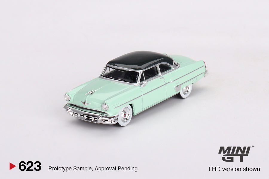 (MGT00623) Mini GT Lincoln Capri 1954 Parklane Green / Bloomfield Green (Box Version)