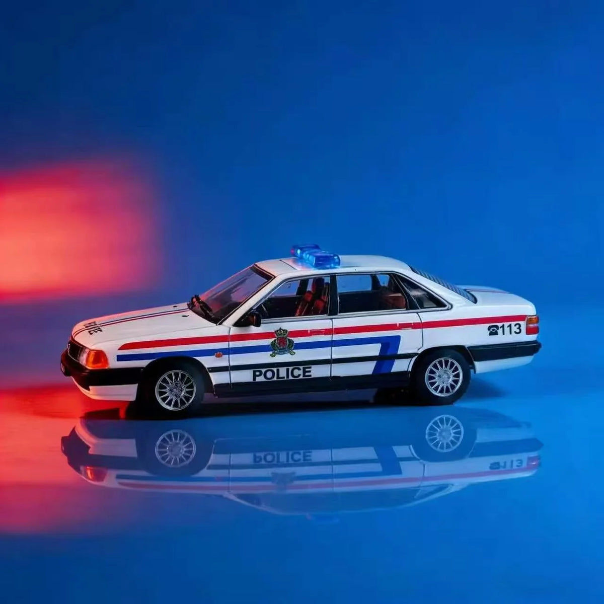 Rhino Model - Audi 100 C3 (1989) Police Car