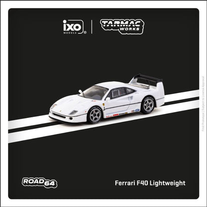 (T64R-076-WH) Ferrari F40 Lightweight White