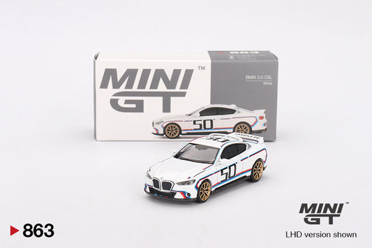(MGT00863) BMW 3.0 CSL White