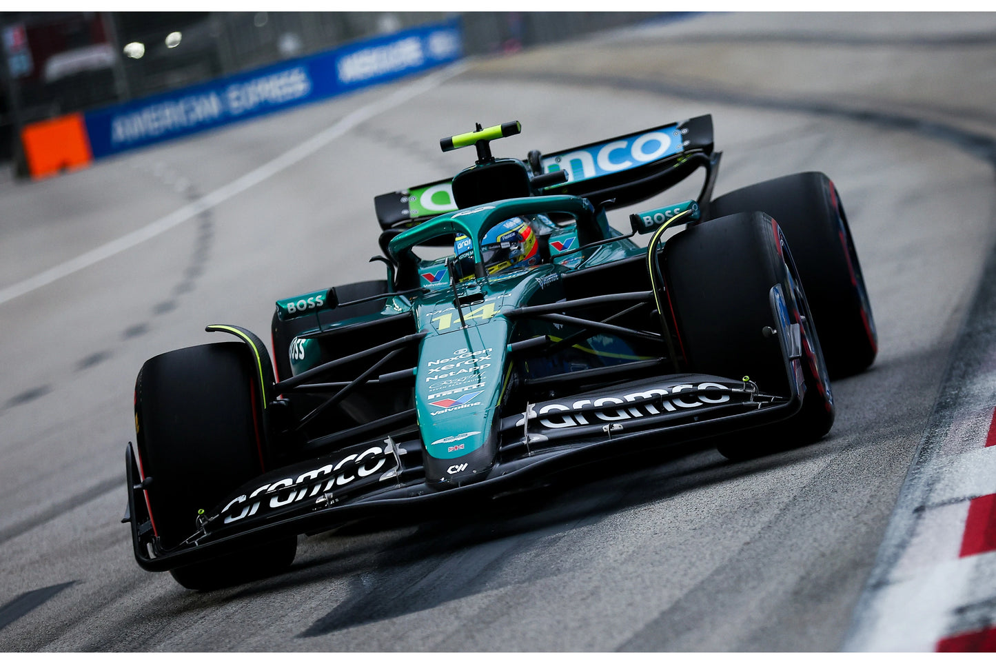 (Pre-Order)(64S091) Aston Martin AMR25 No.14 - Fernando Alonso - US GP 2025