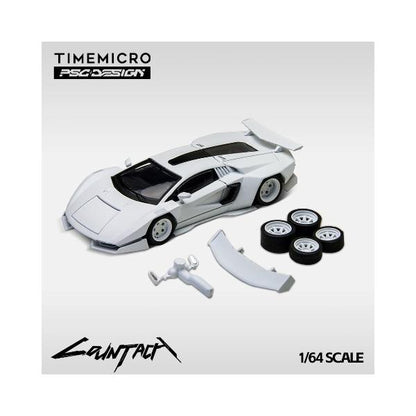 (TM647702) Time Micro - Lamborghini Countach LPI800-4 Grey White LHD