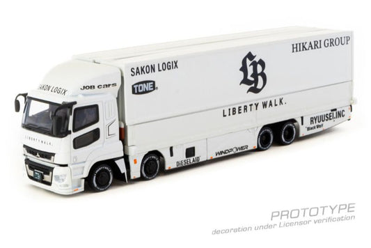 (Pre-Order) (T64T-TL001-LBW) - Mitsubishi Fuso Super Great LB-TRUCKS
