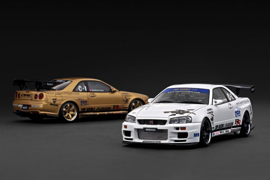 (Pre-Order) 1:18 TOP SECRET 34GT-R (BNR34) (Resin) (3 Variants)