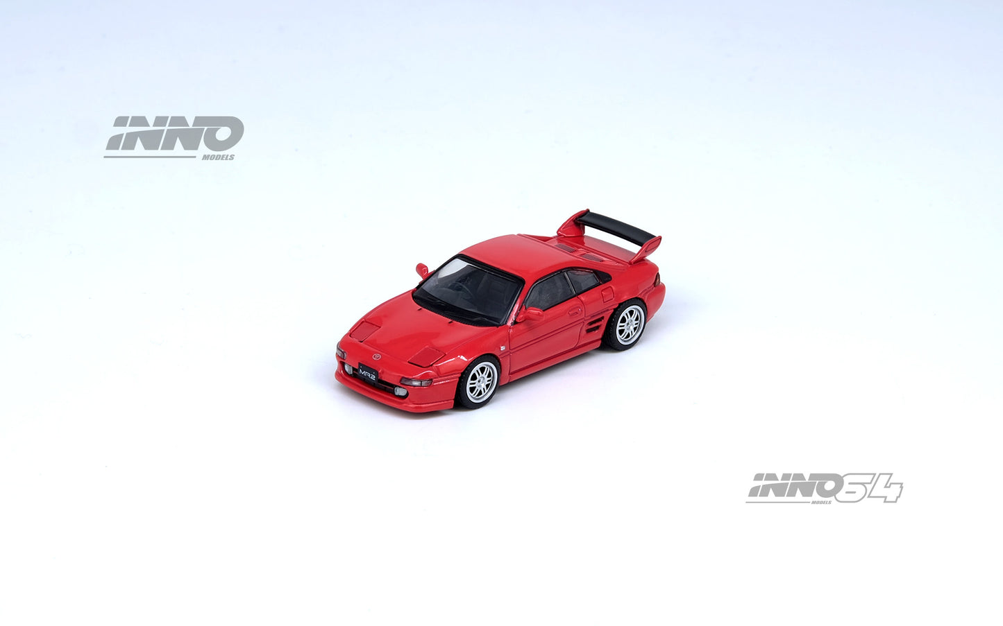 (Pre-Order) (IN64-MR2SW20-RED)  TOYOTA MR2 SW20 Red