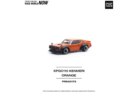 (PR640173) POP Race - Skyline GT-R V8 Drift (Kenmeri) Orange