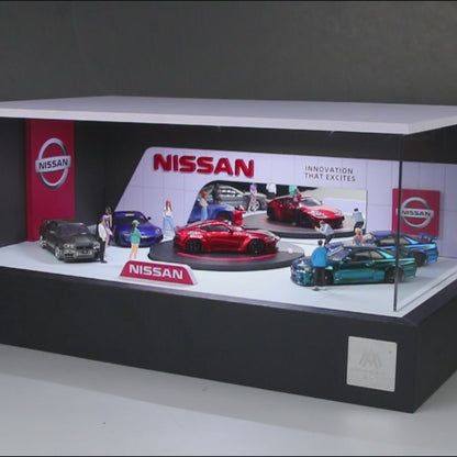 (Pre-Order) (MO970104) - Nissan Rotating Booth Exhibition Hall