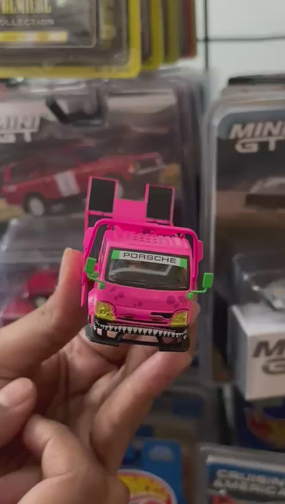 (MegaGear) Microturbo Custom Hauler - Pink Dino (Roxy)