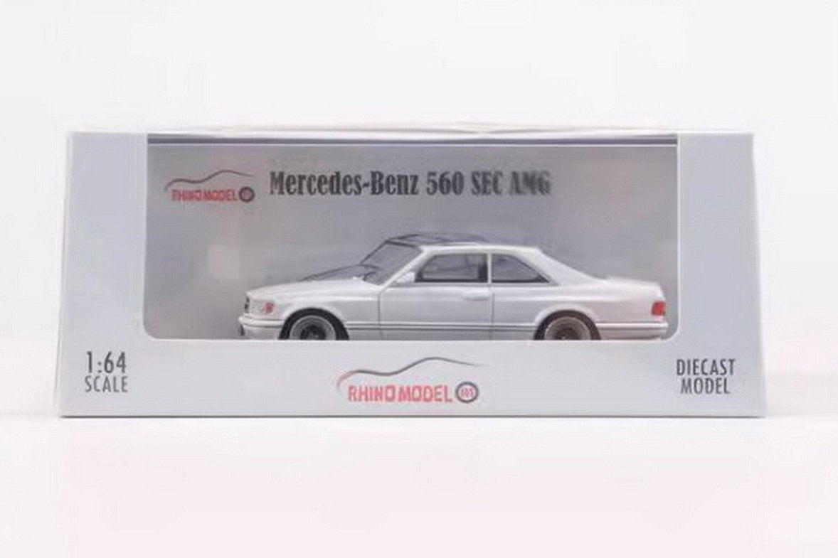 RHINO MODEL - Mercedes-Benz 560 SEC AMG (Silver)