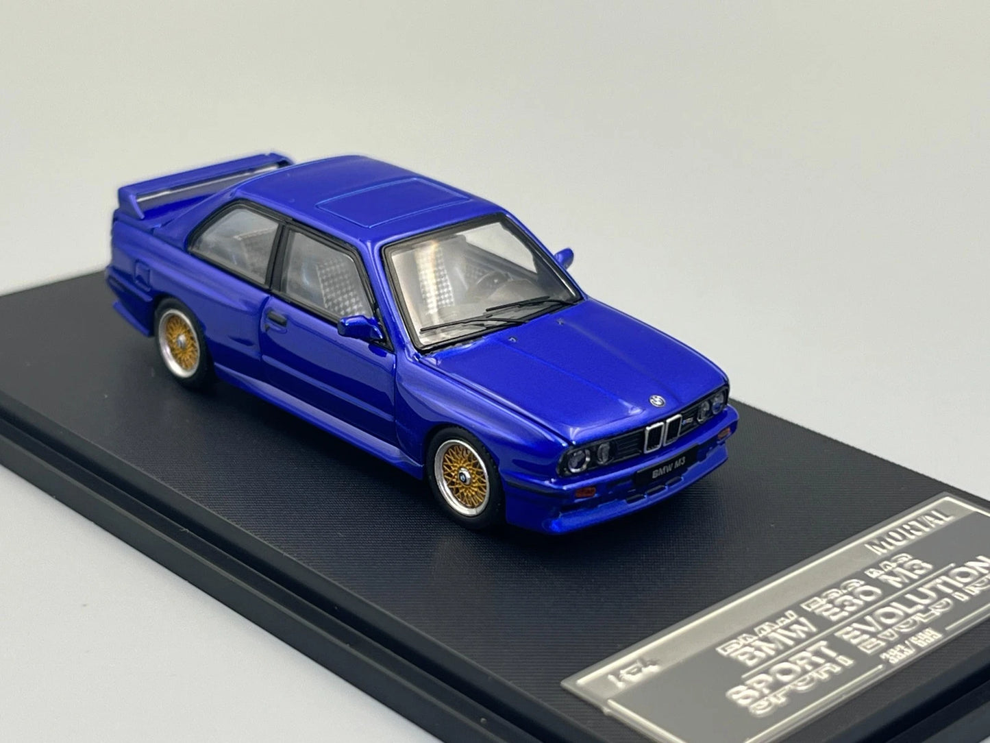 MORTAL MODEL - BMW E30 M3 SPORT EVOLUTION (BLUE)