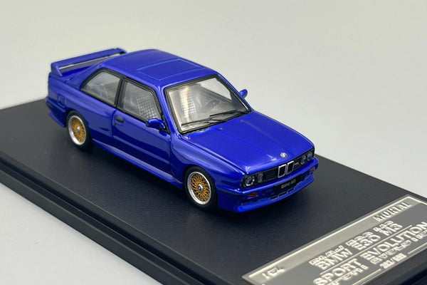 MORTAL MODEL - BMW E30 M3 SPORT EVOLUTION (BLUE)