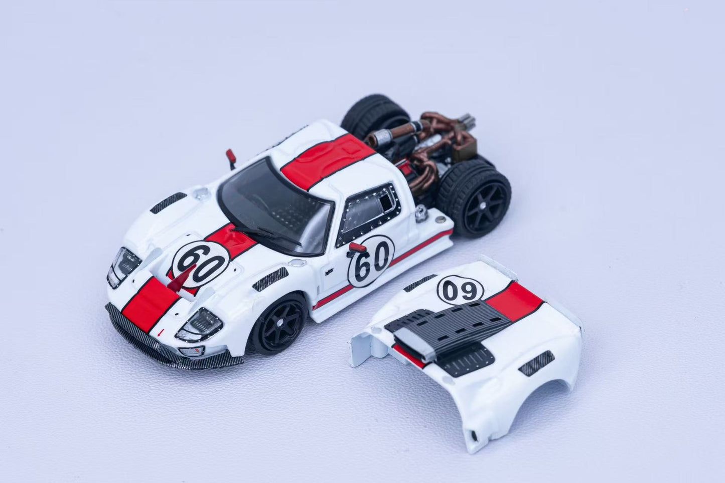 (Pre-Order) Rhino Model - 1966 Ford GT40 Mark 1  Restomod ( 2 Variations )