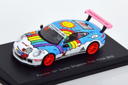 (Y007) Porsche 991 Sparky Singapore Final PCCA 2015